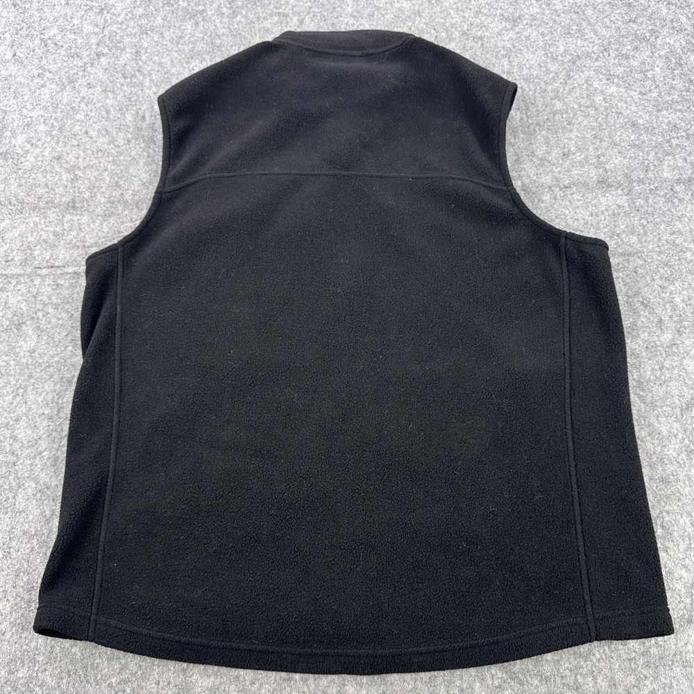 Patagonia Synchilla Fleece Vest Mens XL Black Worn Wear Uber Business 2020 - Picture 6 of 10